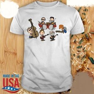 The Peanuts Grateful Dead Unisex Tshirt